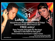 DJ Lukay & Dj Joolz Promo Flyer