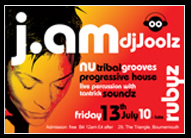 DJ Joolz Promo Flyer